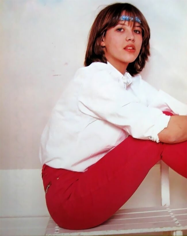 Sophie Marceau jeune