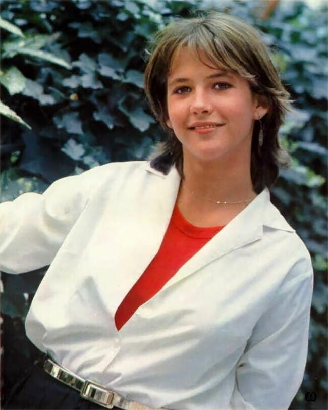 Sophie Marceau jeune