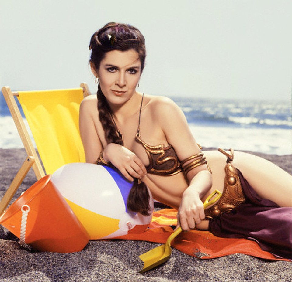 Photos chaudes de Carrie Fisher